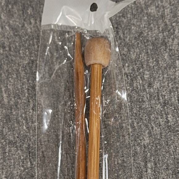 Bamboo Knitting Needles 13" 6mm Ball End 8 pairs available other sizes too NEW - Picture 4 of 7